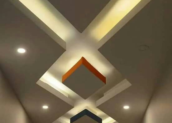 PLAFON DE TABLAROCA DISEÑO ZIGZAG